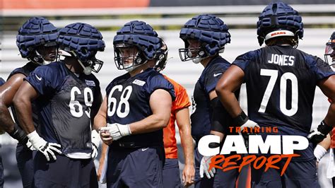 Bears offensive line draft picks paying dividends early in training camp