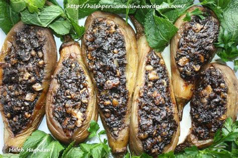 Gilani Style stuffed eggplant بادمجان شکم پرگیلانی | Persian food, Persian cuisine, Iran food