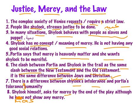 Merchant of Venice Themes " Justice, Mercy and the Law | english, literature, Drama | ShowMe