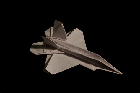 Fighter Jet Paper Plane - Origami