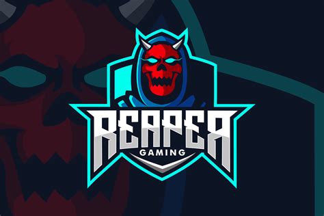 Reaper Gaming Logo Design Vector Graphic by dhridjie · Creative Fabrica