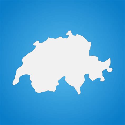 Highly detailed Switzerland map with borders isolated on background 3132845 Vector Art at Vecteezy