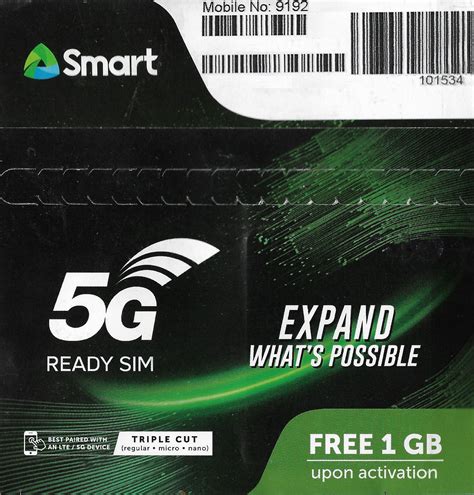 READY SIM TRIPLE CUT 2022 EDITION LATEST 5G SMART SIM FREE 1GB DATA ...