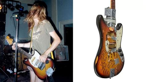 Kurt Cobain’s stage-smashed 1973 Fender Mustang sells for nearly $500,000 at auction | Guitar World