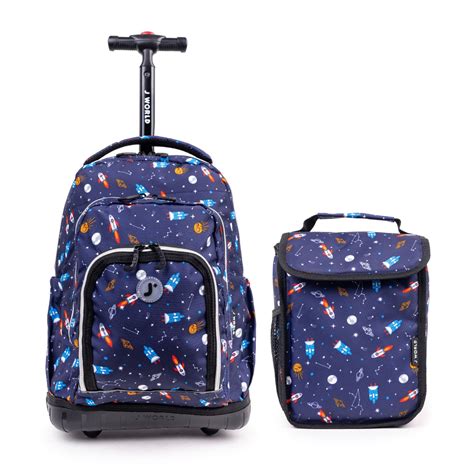 J World Boys and Girls Lollipop 16" Kids Rolling Backpack with ...