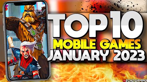 Top 10 Mobile Games January 2023 - YouTube