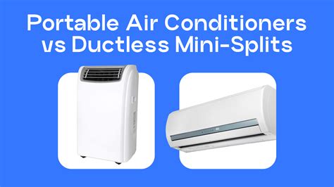 Portable Air Conditioners vs Ductless Mini-Splits