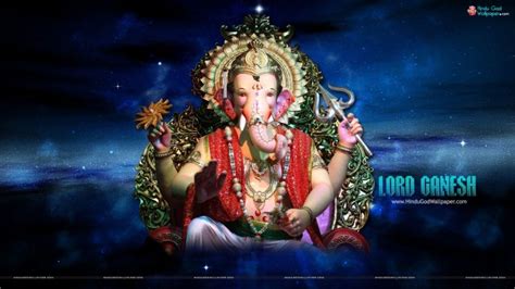 Lord Ganesha In 3d Vector Design - Full Hd Ganesh Hd Wallpaper For Pc ...