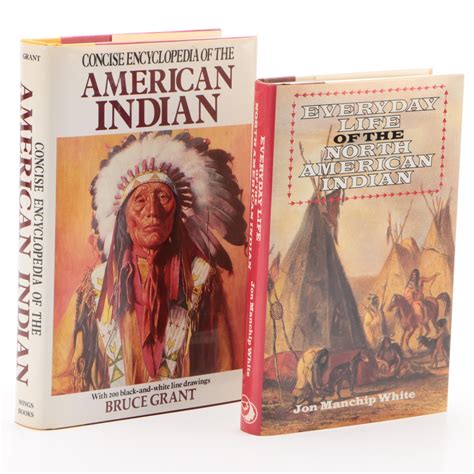 Native American History Books including "Concise Encyclopedia," 1989 | EBTH