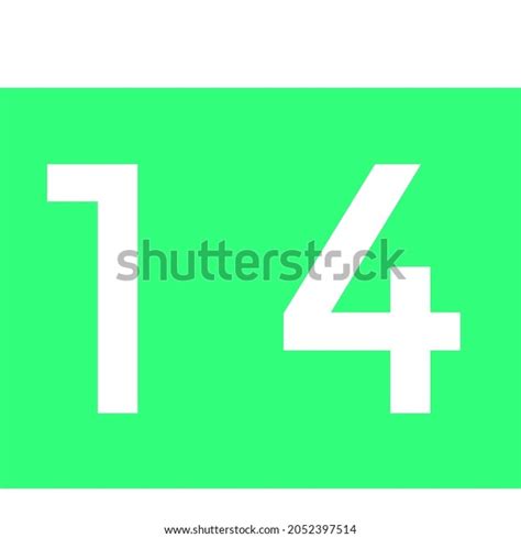 Symbol Number Font Stock Illustration 2052397514 | Shutterstock