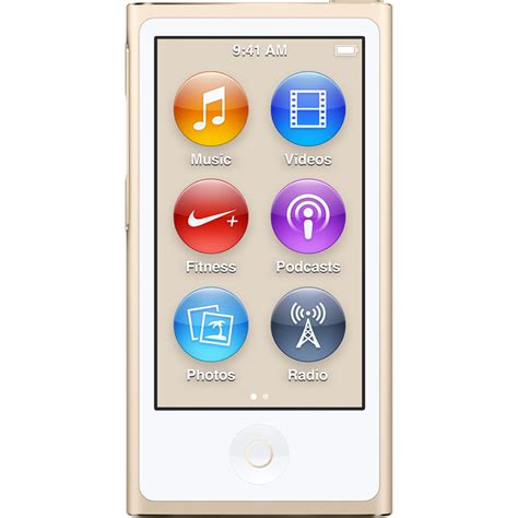 Apple 16GB iPod nano (Gold, 7th Generation, 2015 Model)