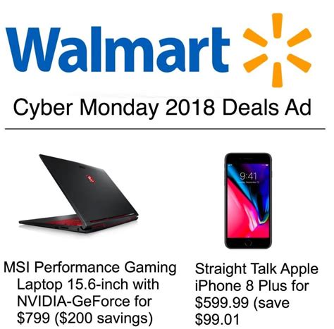 Walmart Cyber Monday 2018 Ad