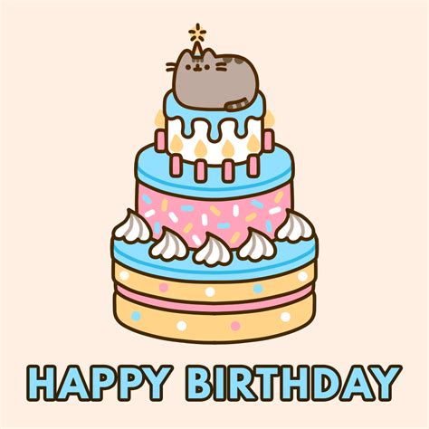 Happy Birthday Cat GIFs. 40 Animated Greeting Cards