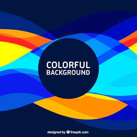 Free Vector | Colorful background with shapes