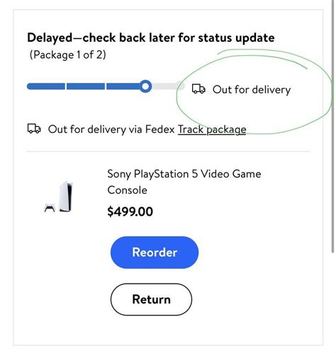 Update on 8/12 drop. I’ll receive my ps5 today!!! : r/Ps5WalmartHelp