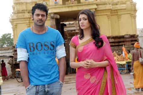 Prabhas and Kajal Agarwal New Movie Stills - Choosing Best Hairstyles - Zona Entertain