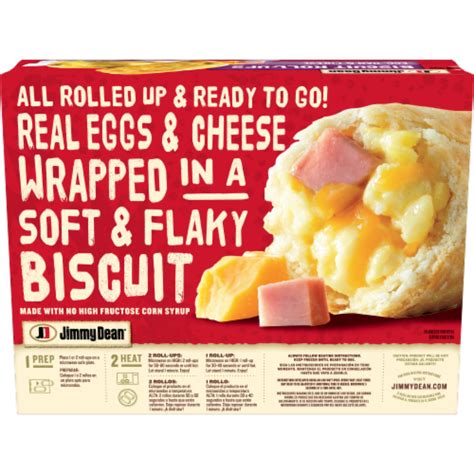 Jimmy Dean® Egg Ham & Cheese Biscuit Roll-Ups, 12.8 OZ - Food 4 Less