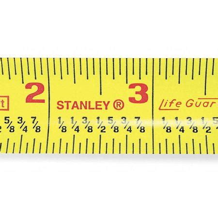 25 ft. Fractional Read Tape Measure, Yellow, 1" Blade - Walmart.com