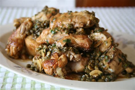 Lidia Bastianich's Flavorful Chicken with Capers and Anchovies Recipe