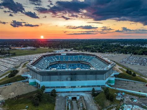 Last Silverdome Sunset #drones #puremichigan Detroit Lions Detroit ...