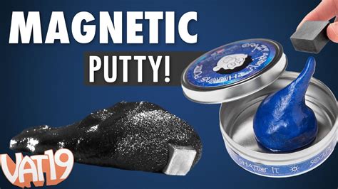 Magnetic Thinking Putty is Crazy Awesome! - YouTube