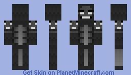 Wither Boss Skin (1.4.7) Minecraft Skin