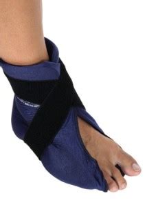 Ankle Ice Pack Helps In Treating Sprained Ankle