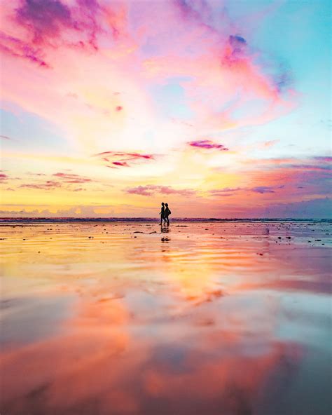 Bali sunsets are magic. | Bali sunset, Bali beaches, Bali travel