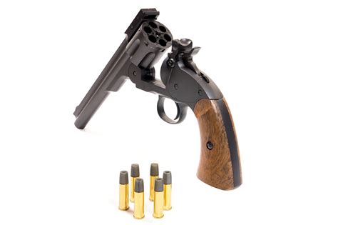 Schofield No. 3 Revolver - .177 Full Metal Airgun Pistol - CO2 BB Gun ...