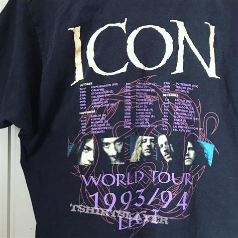 Paradise Lost 1993 Icon Tour shirt | TShirtSlayer TShirt and BattleJacket Gallery