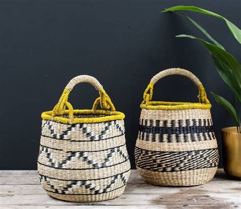 Decorative home storage baskets and boxes • Colourful Beautiful Things