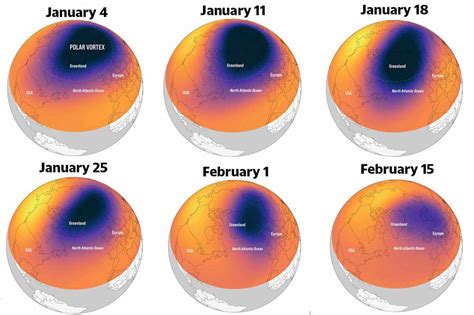 Polar vortex: Map shows freezing weather system edging towards UK