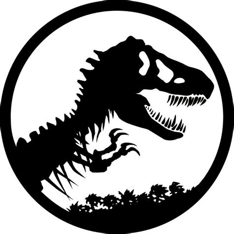 Jurassic Park T-Rex logo | JURASSIC PARK / WORLD | Pinterest | Tatuajes ...