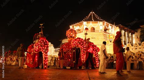 Sri Lanka - Esala Perahera à Kandy Stock Photo | Adobe Stock