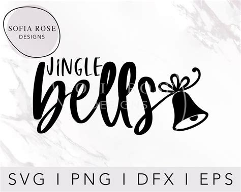 Jingle Bells SVG, Bell SVG, Jingle SVG, Christmas Svg, Christmas Time Svg, Holiday Svg, Svg ...