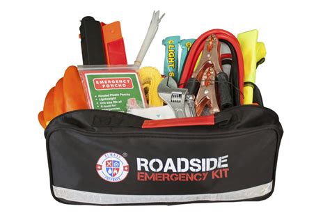 125 Piece Safety Roadside Assistance Kit – Premium Car Emergency Kit with Jumper Cables ...