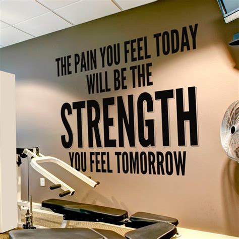 The Pain You Feel Today Wall Decal | Moonwallstickers.com