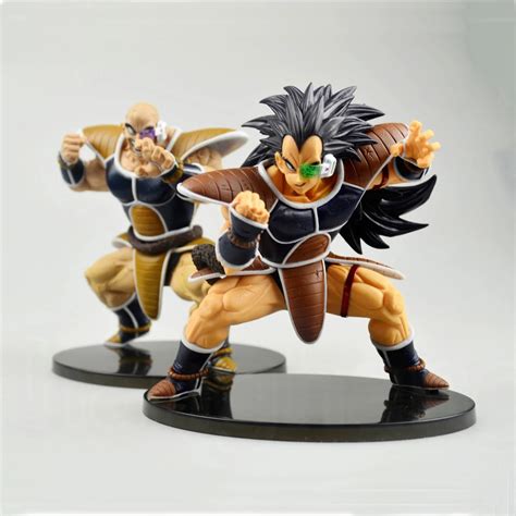 Anime Dragon Ball Z Resurrection F Raditz Nappa Action Figure Goku Brinquedos Dragonball ...