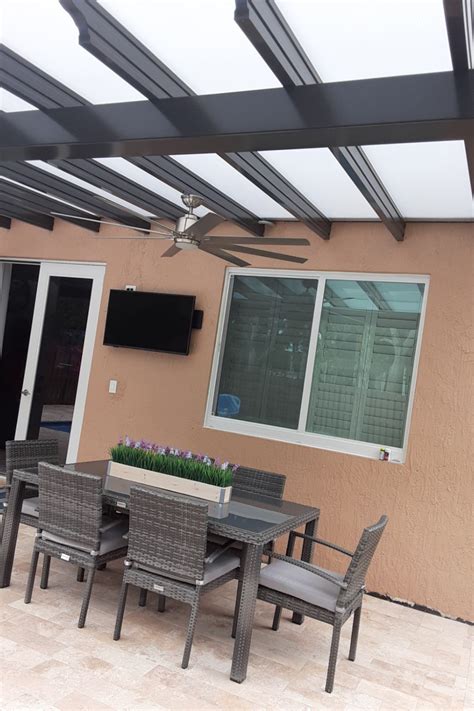 Translucent Patio Roof Idea | Modern patio, Patio, Covered patio