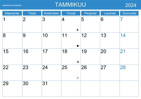 InDesign kalenteri suomeksi - Pagination.com