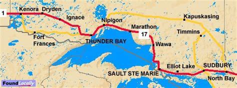 Ontario Trans-Canada Highway information