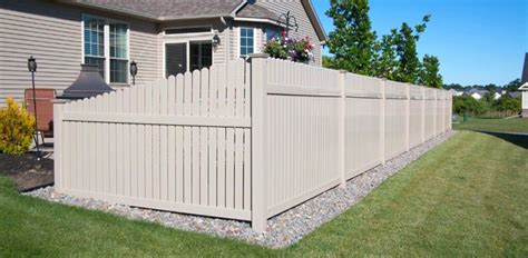 Outdoor Style Trend: Tan Vinyl Fencing - Smucker Fencing