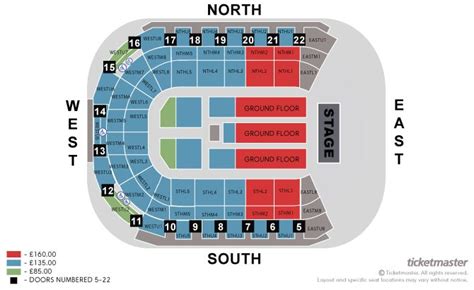 Elton John Seating Plan - Odyssey Arena