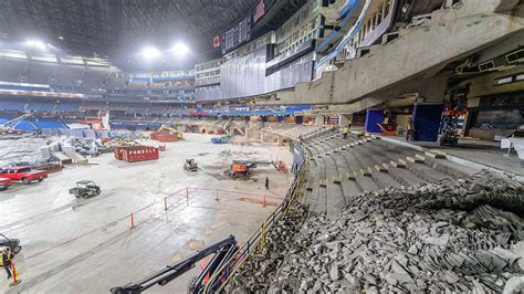 PCL working double shifts on Rogers Centre renovations | Diamond Demolish Excavation