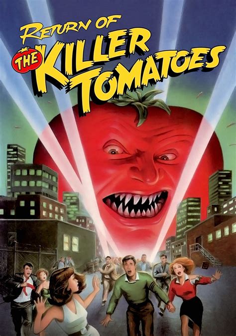 Return of the Killer Tomatoes! (1988) - Posters — The Movie Database (TMDB)