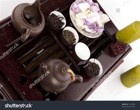 Chinese Tea Ceremony Set Stock Photo 73165885 : Shutterstock