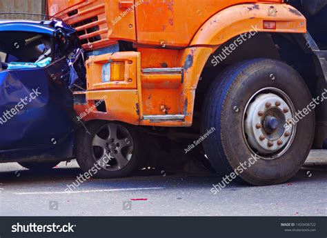 Car Crash Accident On Road Truck Stock Photo 1433436722 | Shutterstock