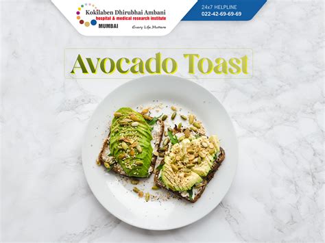 Avocado toast - Healthy Breakfast