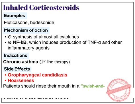 Inhaled corticosteroids - Medicine Keys for MRCPs