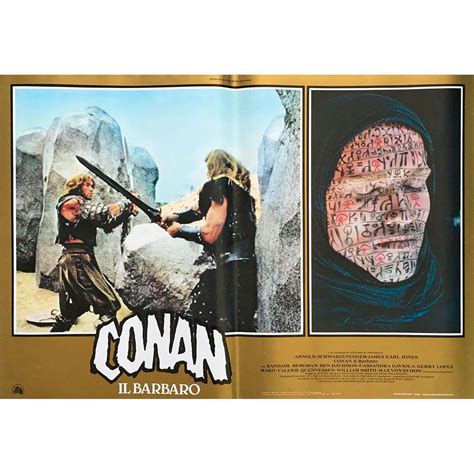 CONAN THE BARBARIAN Movie Poster 18x26 in.